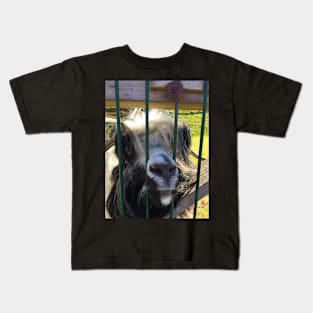 Icelandic Goat with Personality Kids T-Shirt